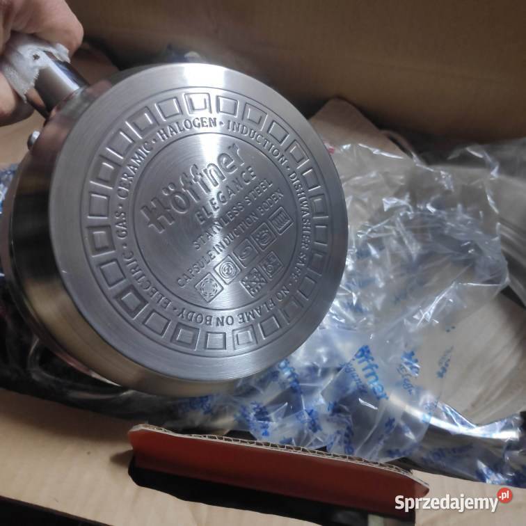 Garnki Hoffner beczułki solidne grubsze