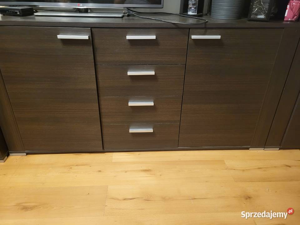 Zestaw mebli do salonu kolor wenge 42cm Łódź