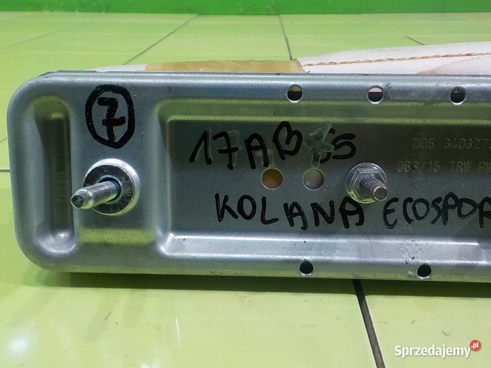 FORD ECOSPORT II 15 TDCI 15r 5D AIRBAG poduszka osobowe