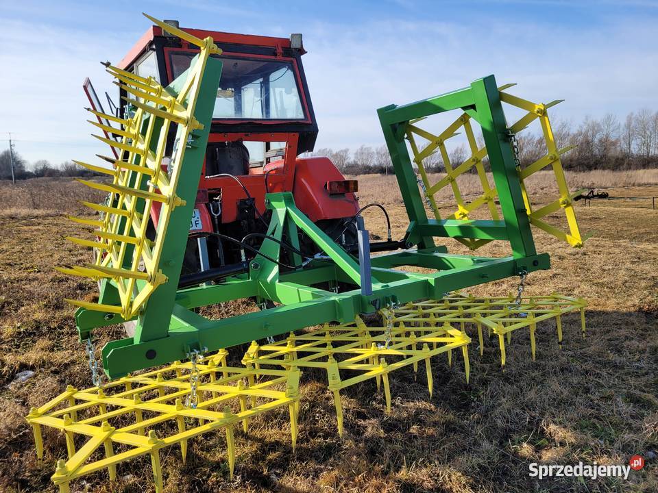 Brona polowa CIĘŻKA Hydraulicznie składana ząb nieuszkodzony Mielec