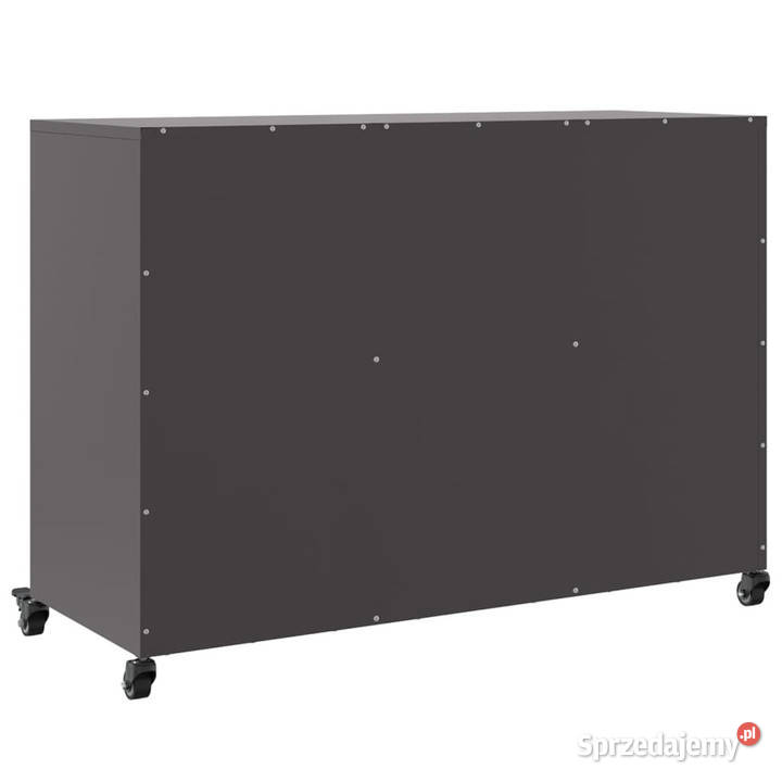 Szafka czarna 1005x39x72 stal WM846734 Pozostałe mazowieckie Warszawa