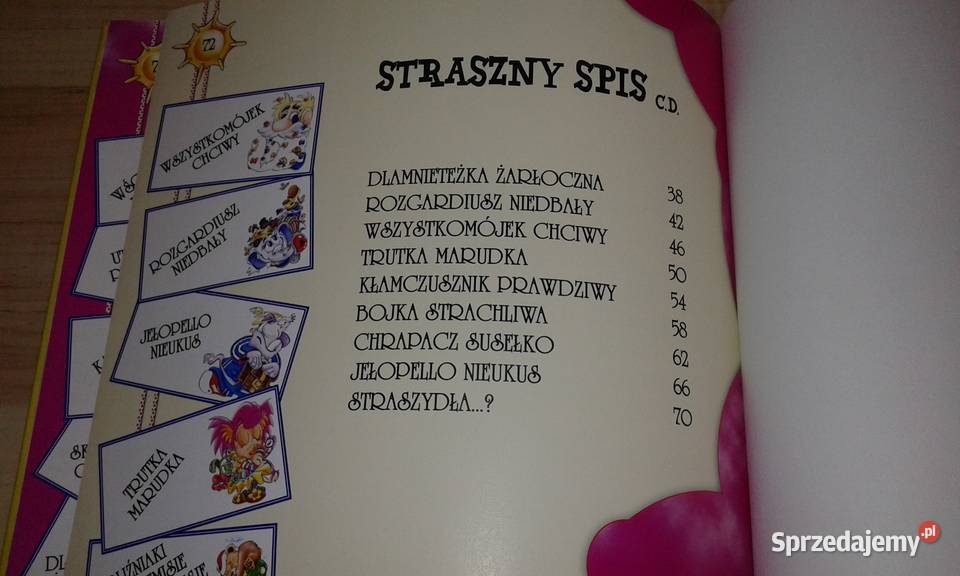 Poczet straszydeł strasznych straszliwie Dręszew sprzedam