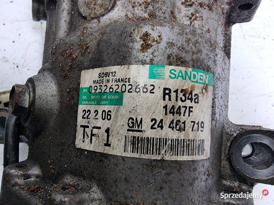 SPRĘŻARKA KLIMATYZACJI OPEL CORSA C 24461719 Lipno