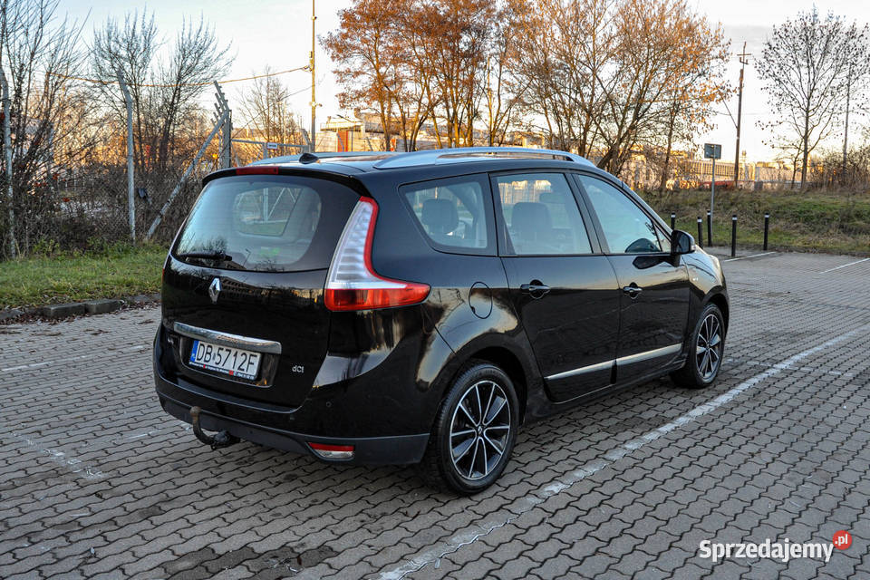 Renault Scenic 16DCI Bezwypadkowy Lift 7osobowy Rok produkcji 2013 Wrocław
