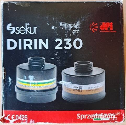 KOMBIFILTER filtr włoski DIRIN 230 do maski dolnośląskie Siemianice sprzedam