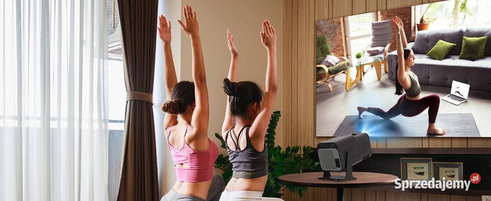 Projektor LED Magcubic Hy320 mini czarny Myszyniec