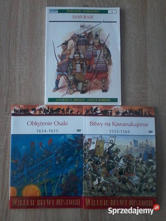 Osprey Samuraje Oblężenie Osaki zestaw książek Tychy