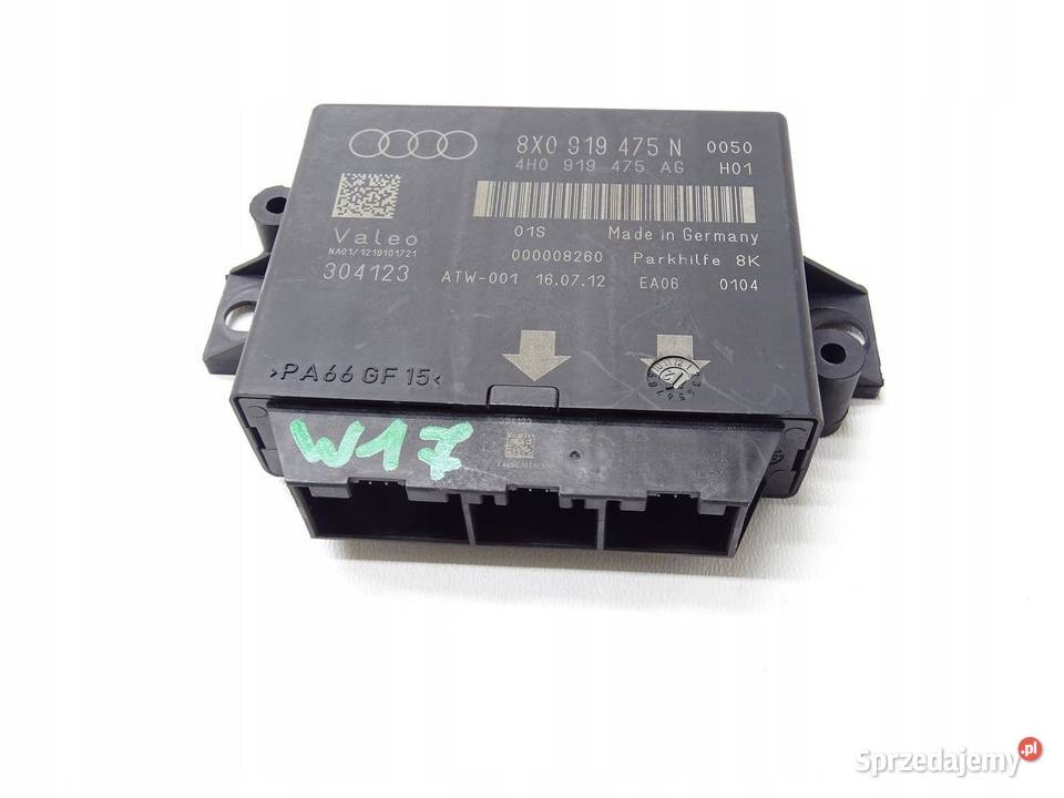 MODUŁ STEROWNIK PARKOWANIA PDC 8X0919475N AUDI