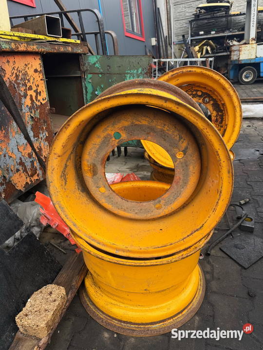 felga JCB 2CX felgi 4 Ładowarka JCB 2CX komplet nie Działoszyn