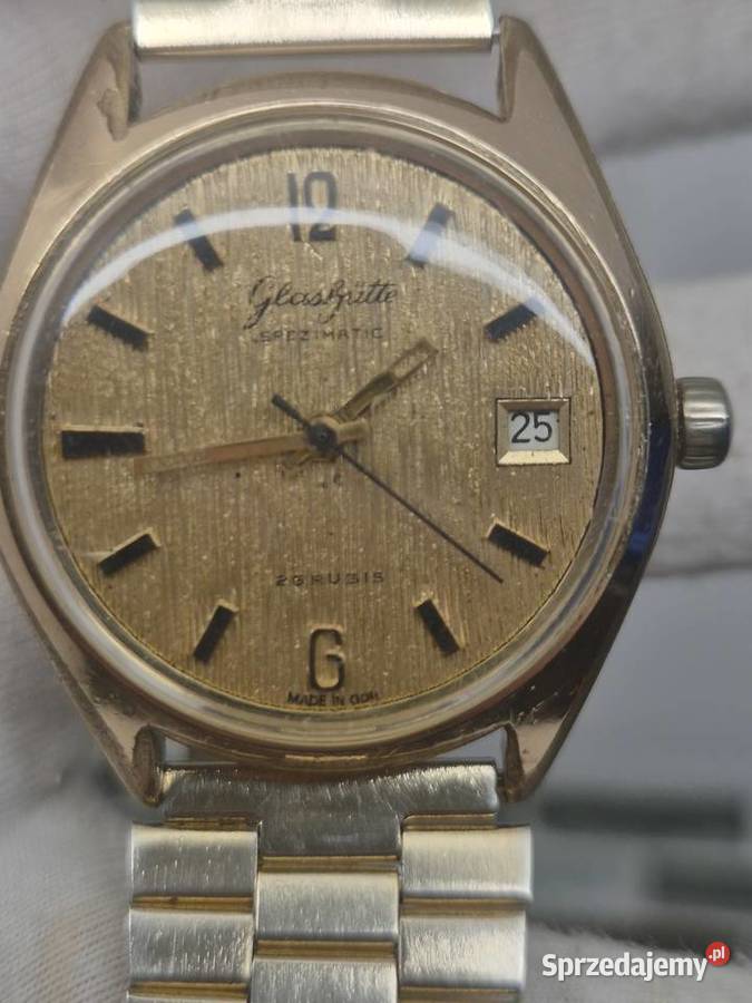 Zegarek Glashutte Spezimatic serwisie Chorzów sprzedam