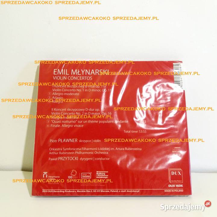 Piotr Pławner Filharmonia Łódzka Emil Młynarski Łódź sprzedam