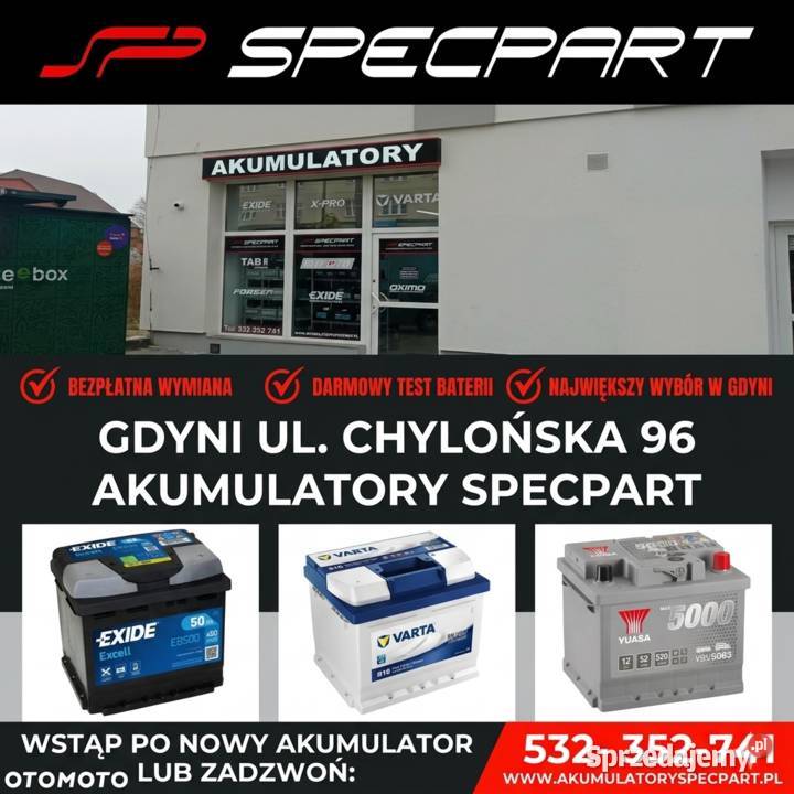 Akumulator PROTON 74Ah 620A EN PRAWY PLUS niski sprzedam