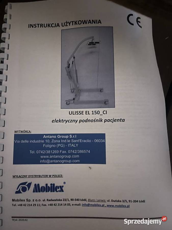 Podnośnikpionizator medyczny Kleczew