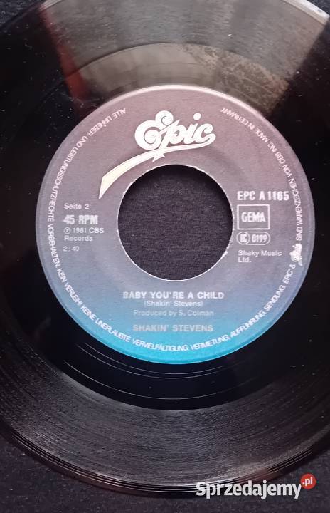 SP Shakin Stevens You Drive Me Crazy CBSEpic Koźminek