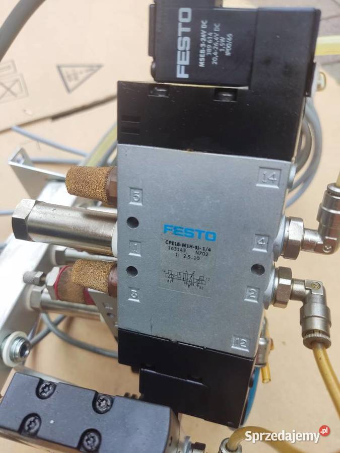 Wyspa zaworowa festo z elektrozaworami i Kotlin sprzedam