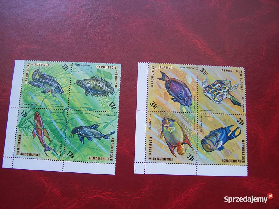 Burundi 1974 MNH Fauna Ryby sprzedam