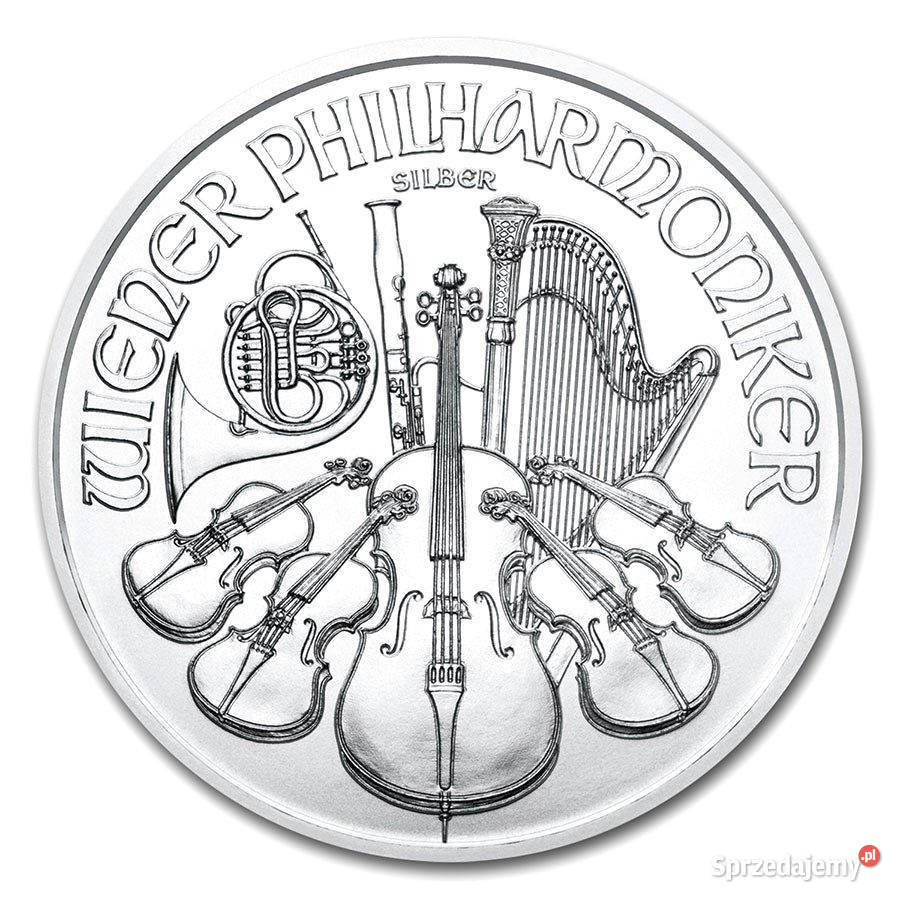 Wiener Philharmoniker 2021 silver srebrne Pozostałe Kielce