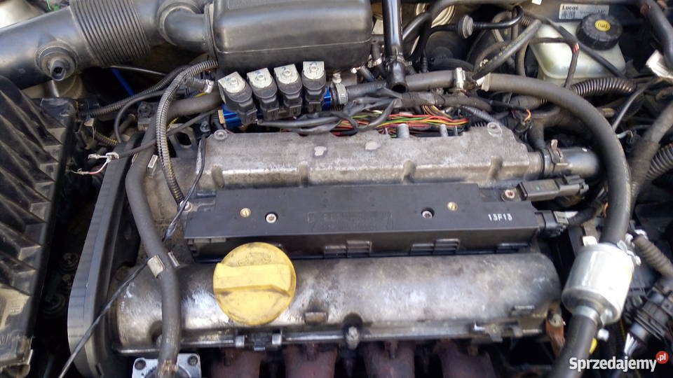 Opel Astra G Coupe na czesci Silnik z16xel uszkodzony Wołomin