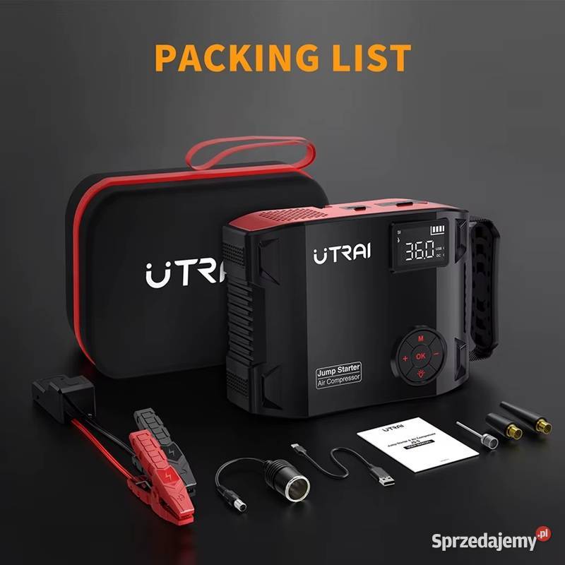 URZĄDZENIE ROZRUCHOWE UTRAI 2000A KOMPRESOR Pozostałe mazowieckie Siedlce