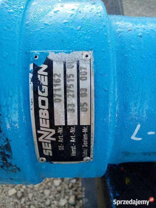 Siłownik Sennebogen 825 166 100 85 świętokrzyskie Kielce