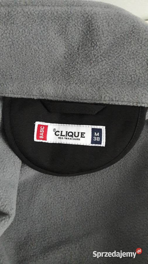 Bluza ocieplana czarna Clique nowa opolskie Głuchołazy