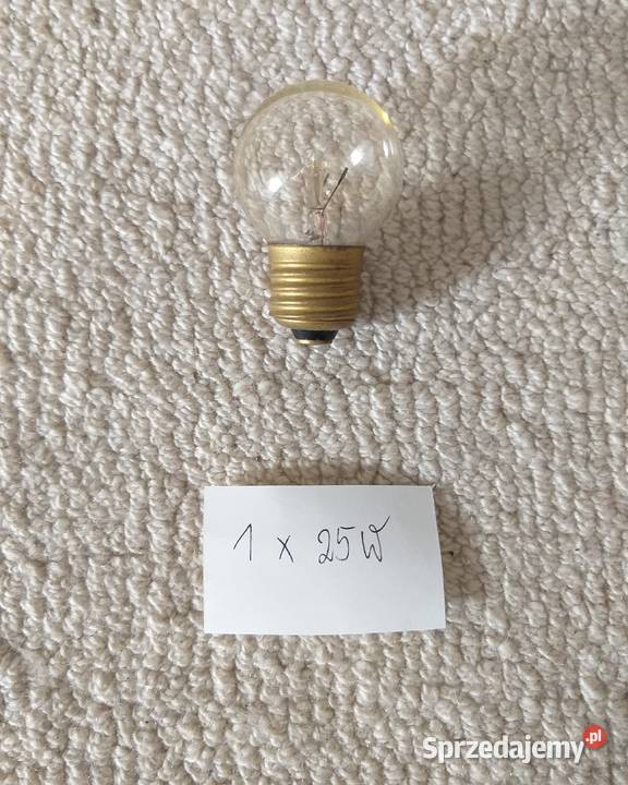 Tradycyjne żarówki żarowe 25W do 200W przezroczysty sprzedam