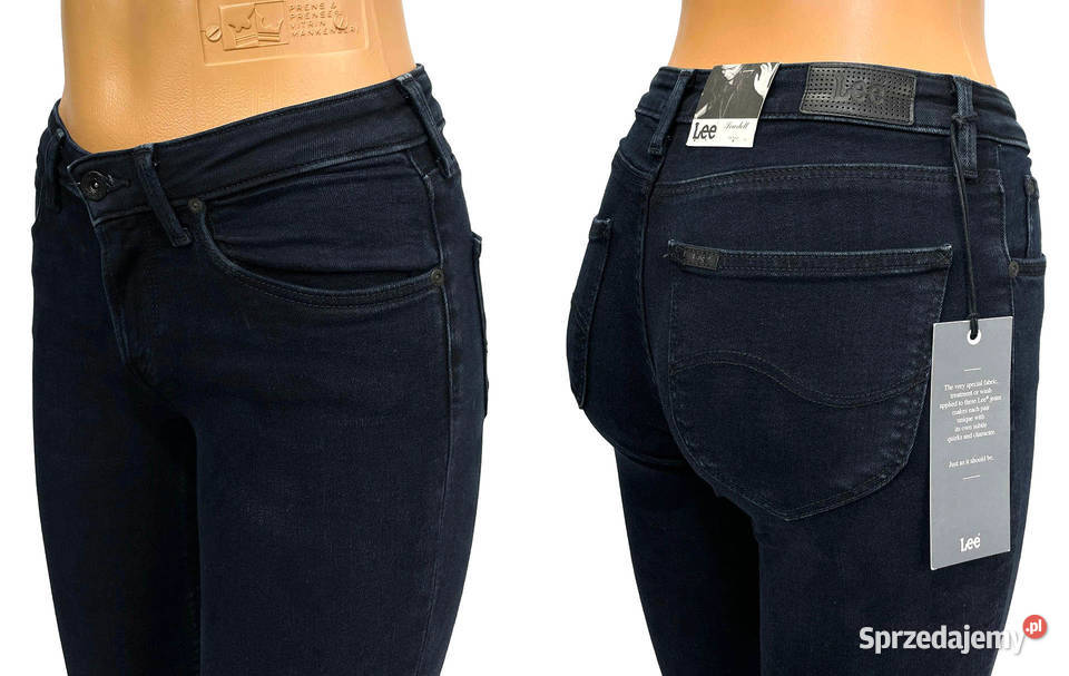 Spodnie damskie Lee Scarlett Dark Skinny W25 L31 Pisz sprzedam