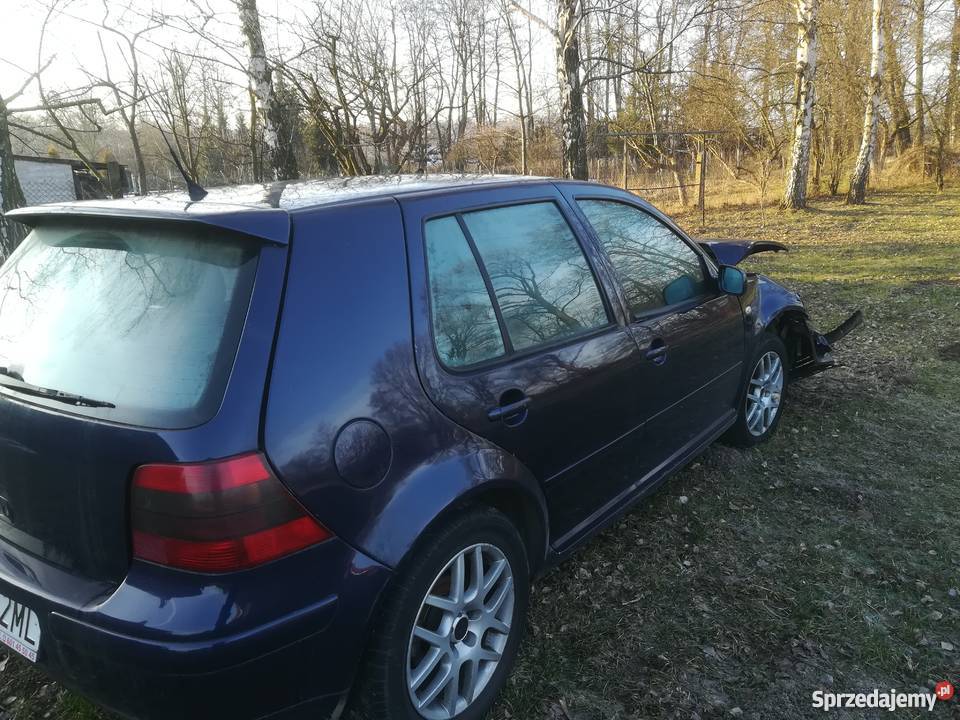 Golf IV 19 TDI 200 Uszkodzony Kraków sprzedam