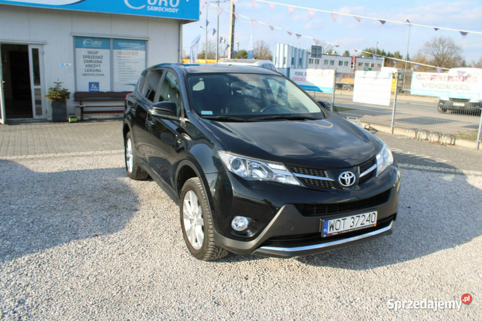 Toyota RAV4 Salon Polska skóra automat 4WD IV gniazdo USB RAV4 mazowieckie Warszawa