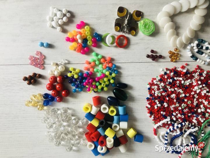 Koraliki korale zawieszki do nawlekania Łódź