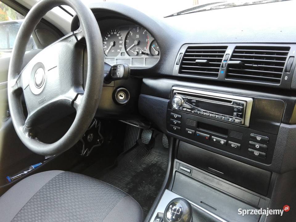 BMW E46 Touring srebrny diesel 289907km Warszawa