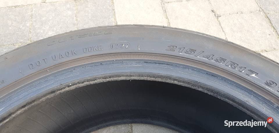 Letnie opony NEXEN Nblue 21545 R17 bieżnik 65mm 17cale