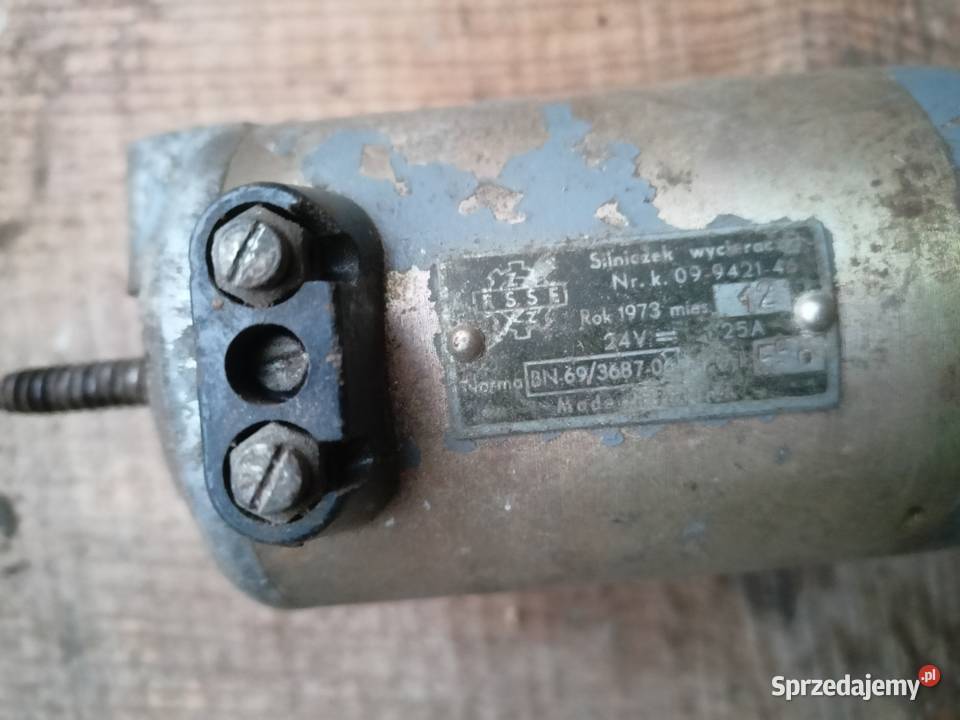 Silniczek wycieraczki 24v 1973 RSSE Lublin
