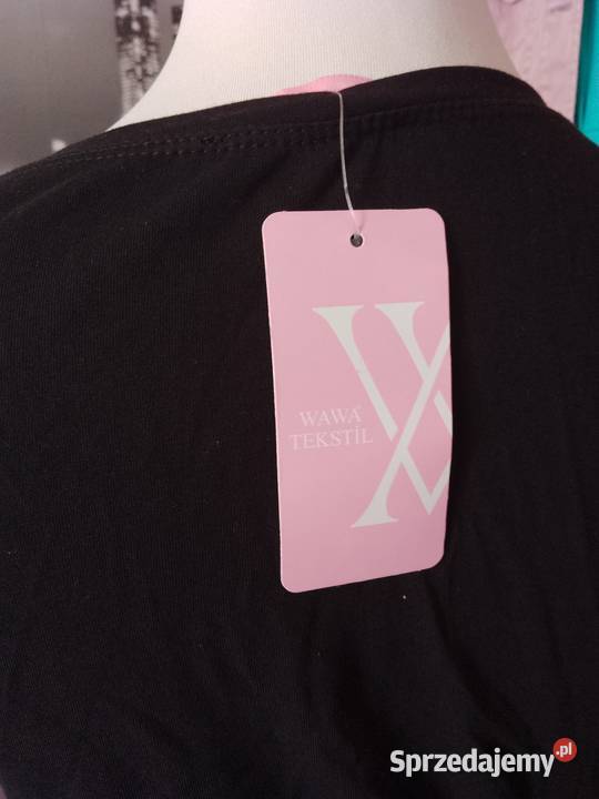 Bluzka koszulka tshirt czarna Rozmiar 38(M) Bluzki i koszule Chrzanów