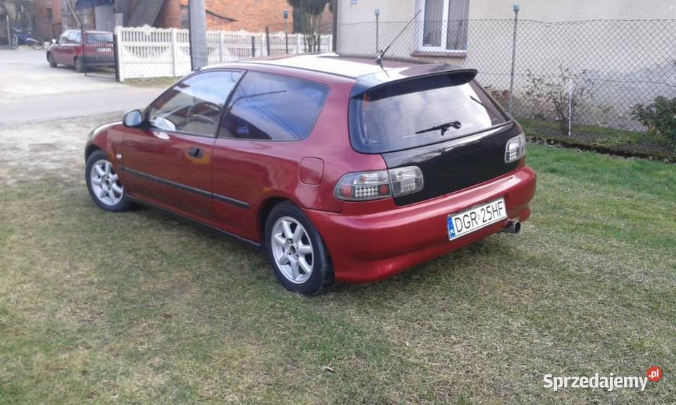 Honda Civic 1994r 188 14 D14A7 90 Tuning Gaz benzyna+LPG Civic Zbaków Górny