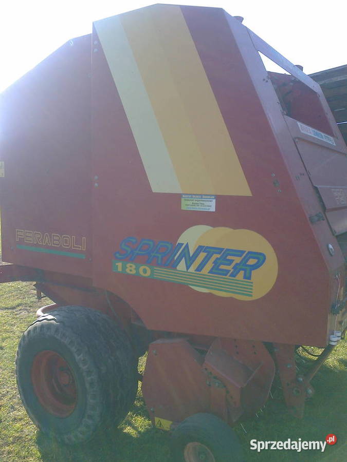 Prasa Feraboli Sprinter 180 zmiennokomorowa Wisznice