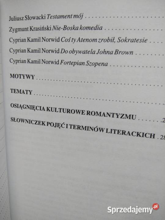 Romantycy Antykwariat Warszawa