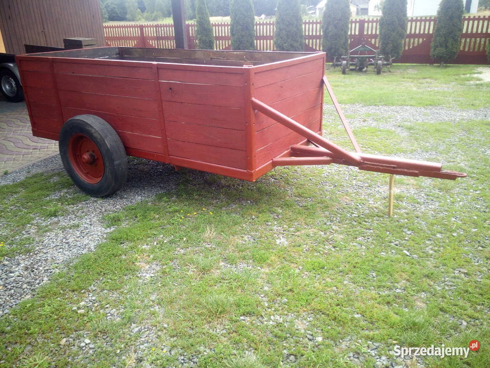 Przyczepka dwukółka do ciągnika Kolbuszowa sprzedam