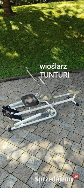 Wioślarz TUNTURI hydrauliczny składany Jasień