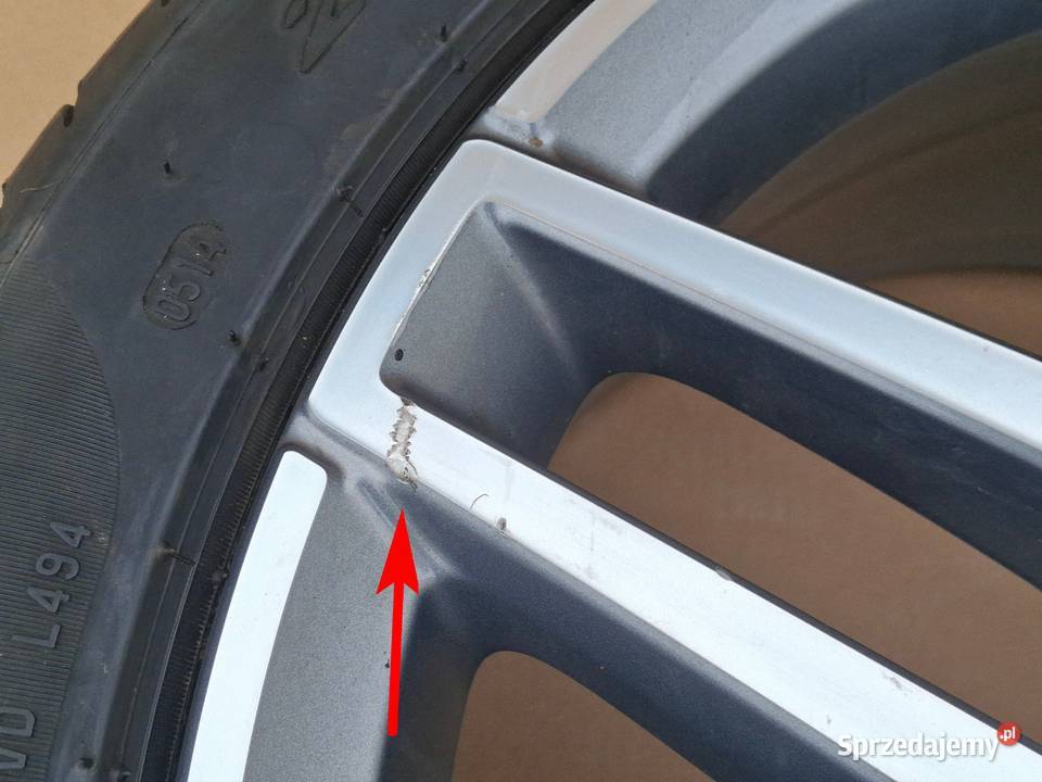 MERCEDES EKLASA W212 AMG KOŁO FELGA ALUFELGA 18 Bieleń