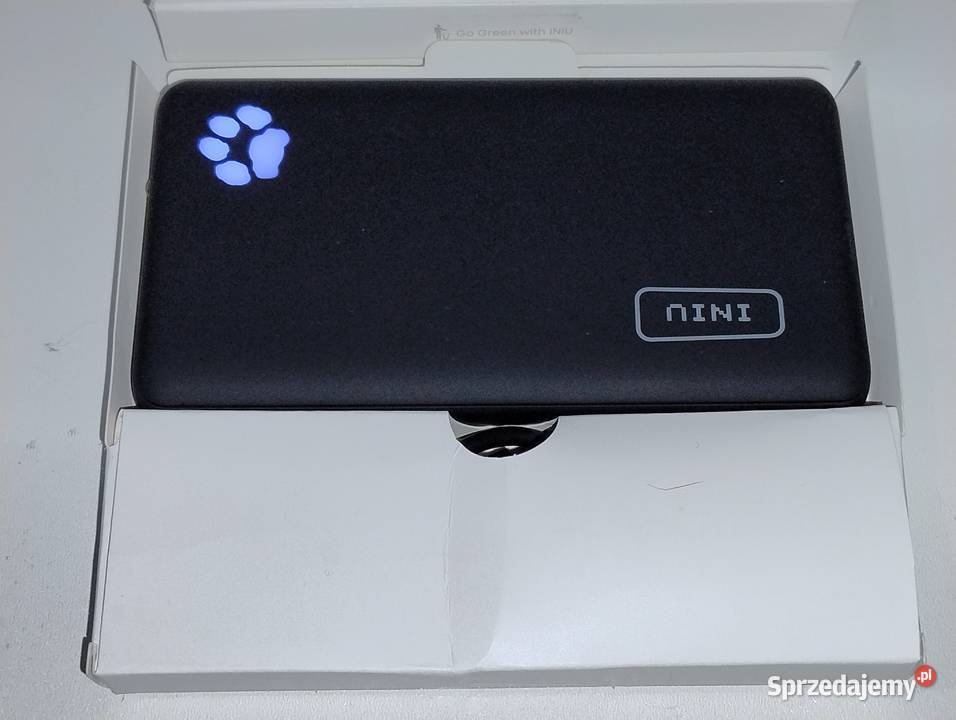 INIU Powerbank 10000mAh Komplet Witnica sprzedam