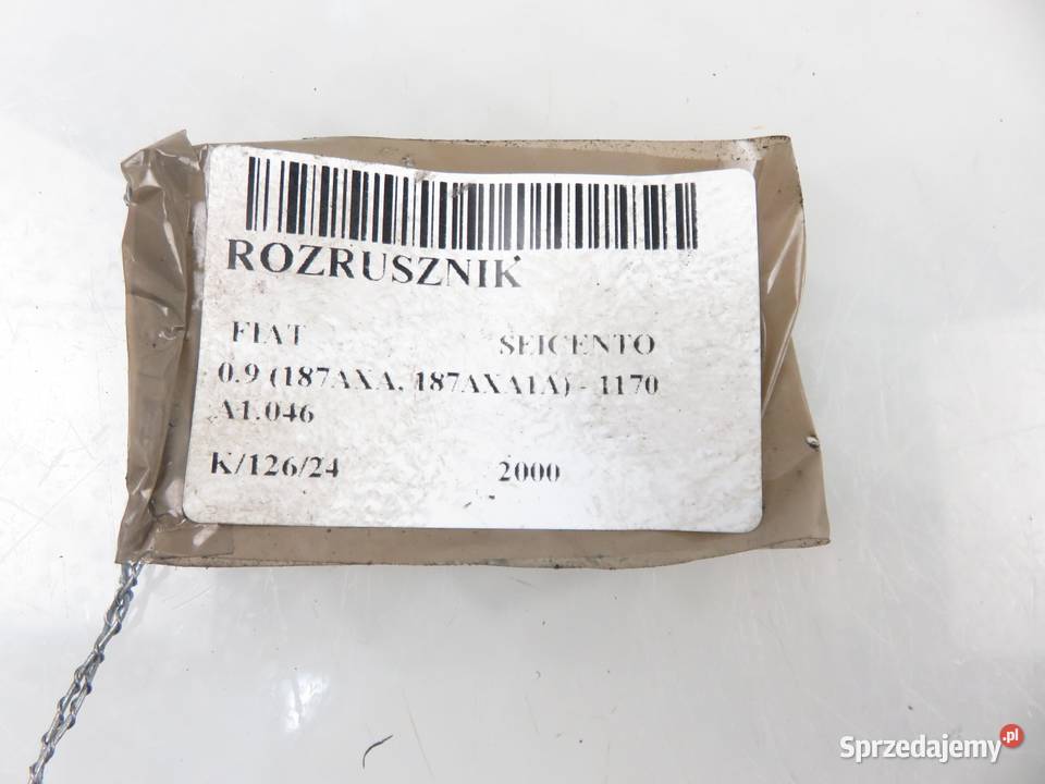 ROZRUSZNIK FIAT SEICENTO 09