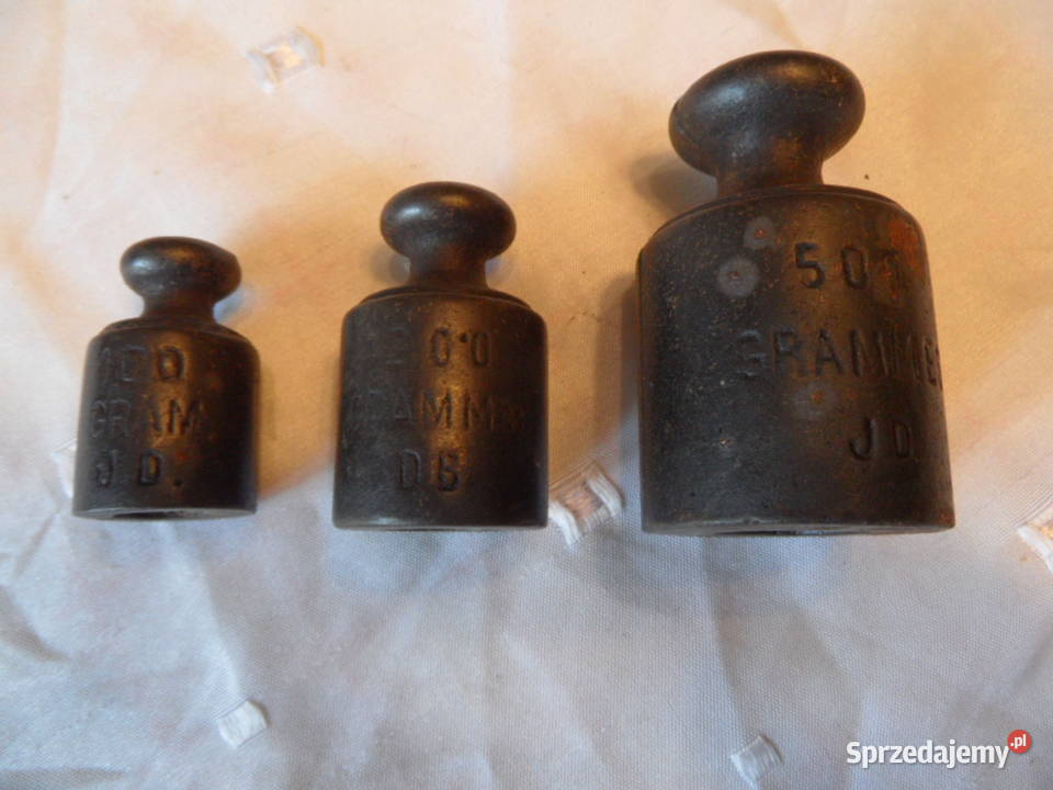 Porcelanowe odważniki do wagi