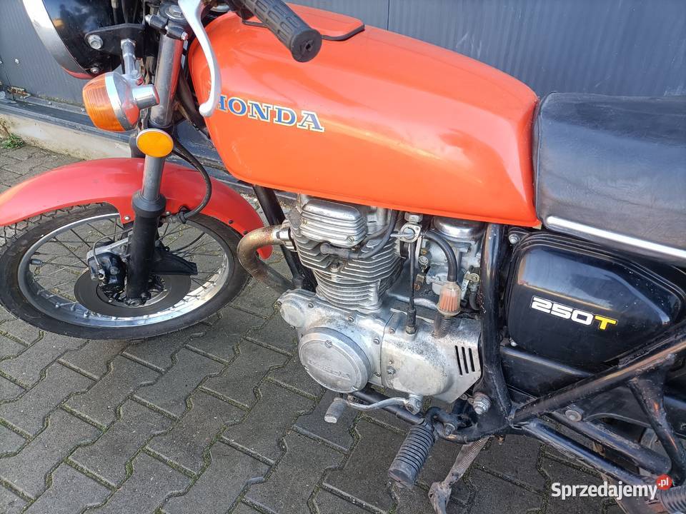 Honda CJ 250 zarejestrowana