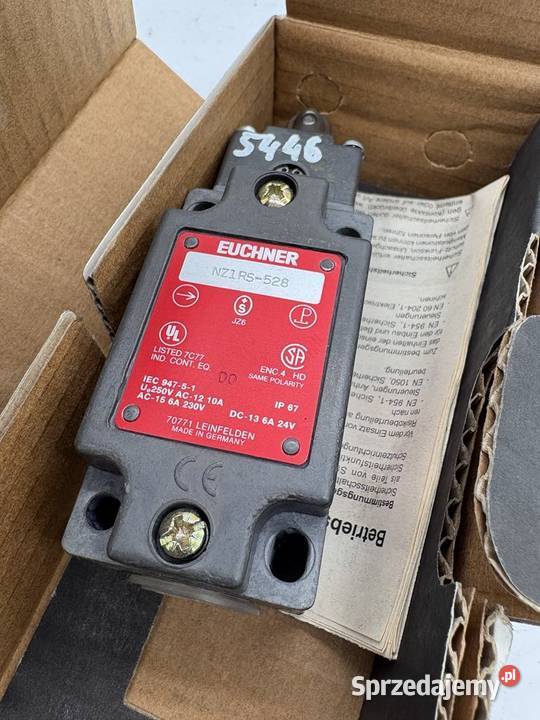 Euchner NZ1RS528 040619 Limit switch Warszawa