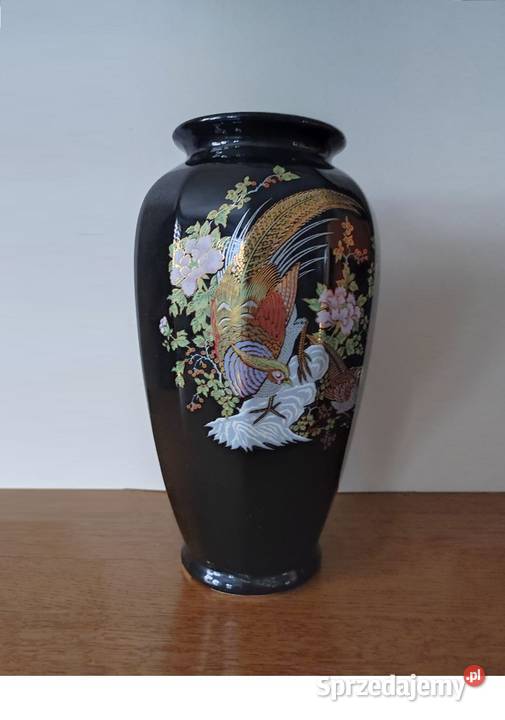 amfora wazon flakon ceramiczny z bażantem rajski beżowy świętokrzyskie Kielce