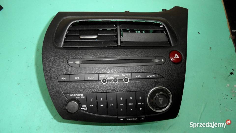 HONDA CIVIC VIII UFO 07r panel radia radio Wyposażenie wnętrza