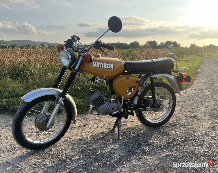 Simson s51 elektronik 1988r podkarpackie Dębica