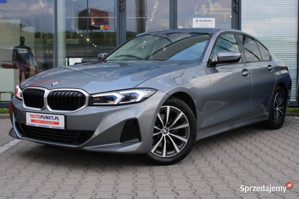 BMW SERIA 3 2023r LED asystenci HUD kamera NAVI 73740km Seria 3 Bielsko-Biała sprzedam