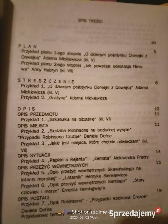 pisać wypracowania część 1 unikat okazy Książki naukowe i popularnonaukowe Warszawa